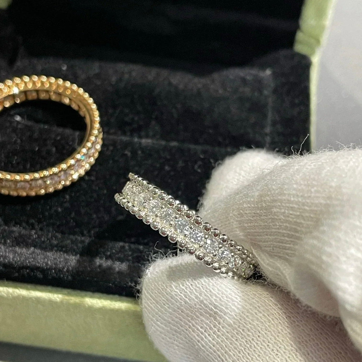 [Eterna Jewels]PERLEE DIAMOND ROSE GOLD RING