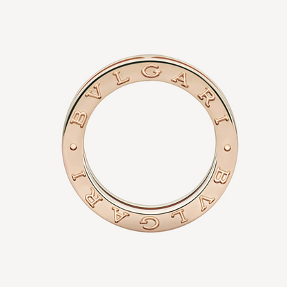 [Eterna Jewels]ZERO 1 ONE-BAND PAVED DIAMONDS ON THE SPIRAL RING