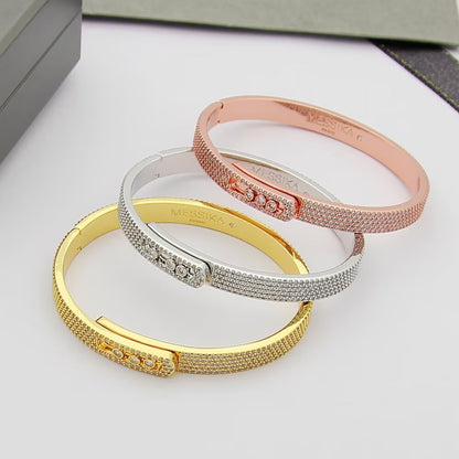 [Eterna Jewels]Move Noa Full Pavé Diamond Bangle Bracelet