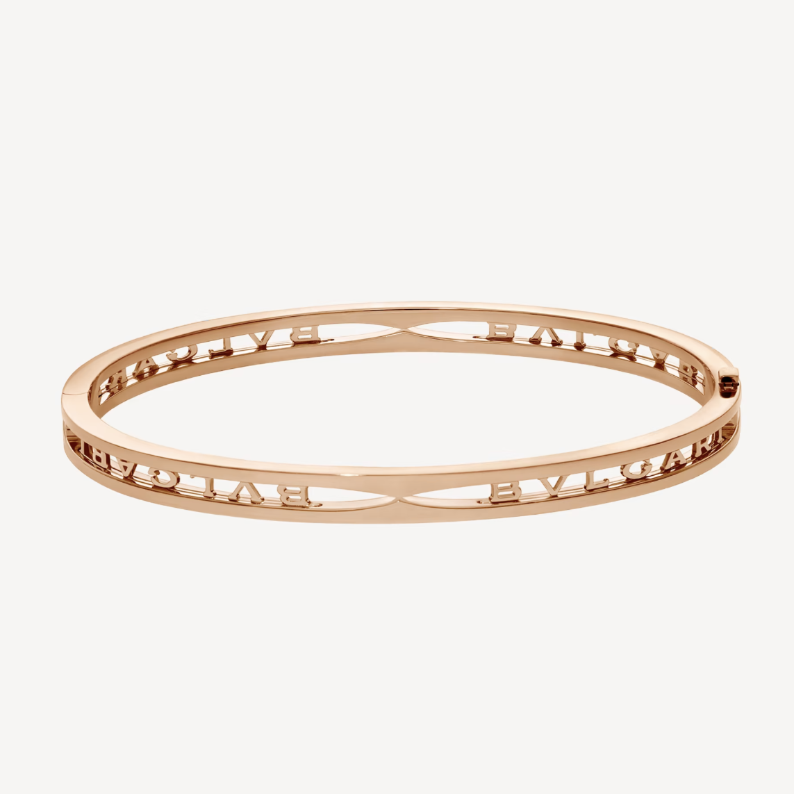 [Eterna Jewels]ZERO 1 SPIRAL LOGO PINK GOLD BRACELET