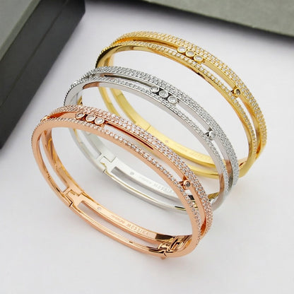 [Eterna Jewels]Move Romane pavé bangle