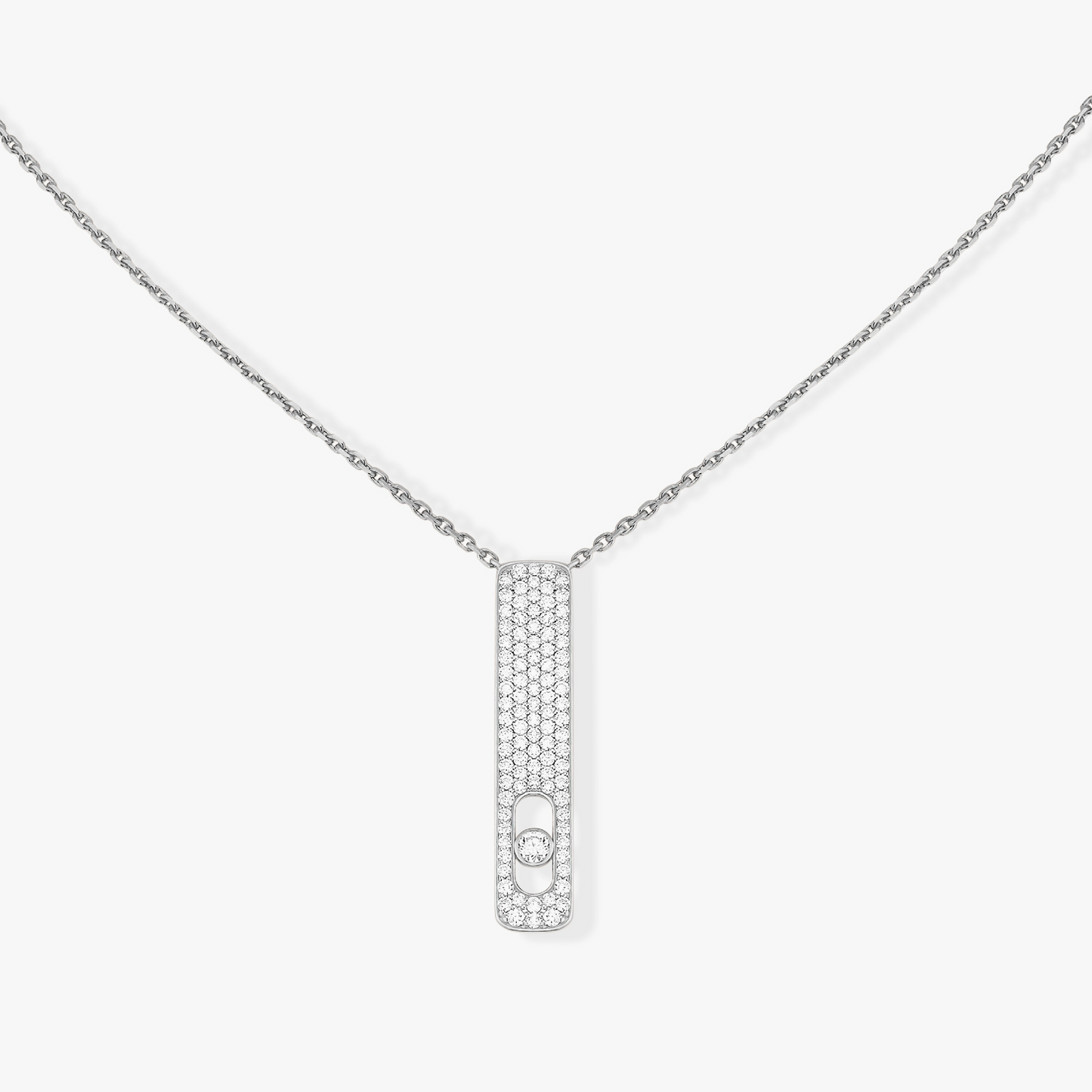 [Eterna Jewels]MY FIRST DIAMOND PAVED NECKLACE