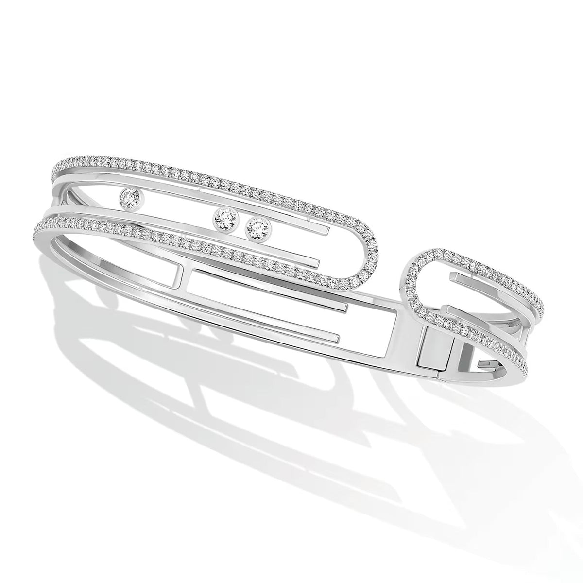 [Eterna Jewels]MOVE 10TH PAVED DIAMOND BRACELET