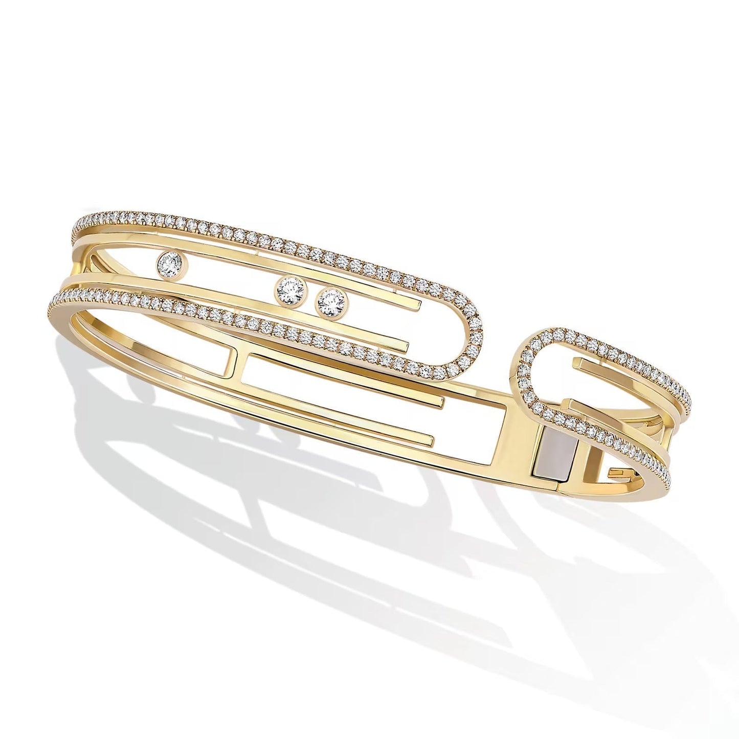 [Eterna Jewels]MOVE 10TH PAVED DIAMOND BRACELET