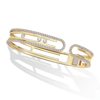 [Eterna Jewels]MOVE 10TH PAVED DIAMOND BRACELET