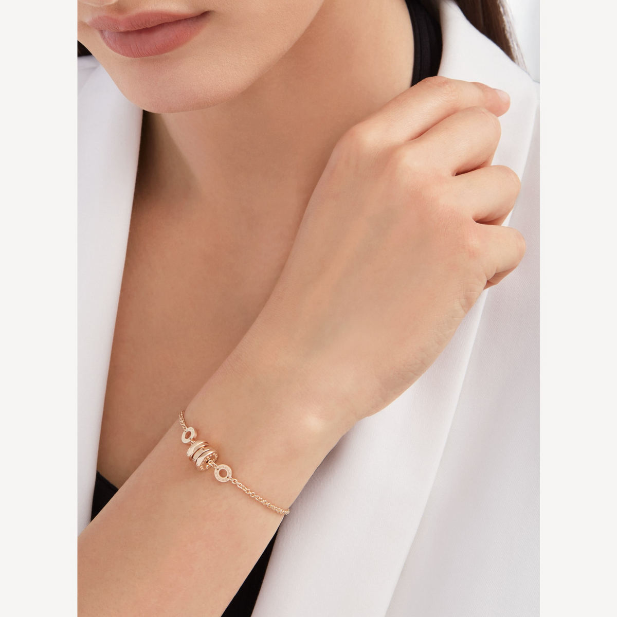 [Eterna Jewels]ZERO 1 SOFT PINK GOLD BRACELET