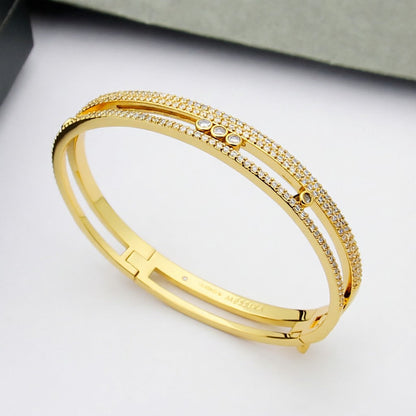 [Eterna Jewels]Move Romane pavé bangle