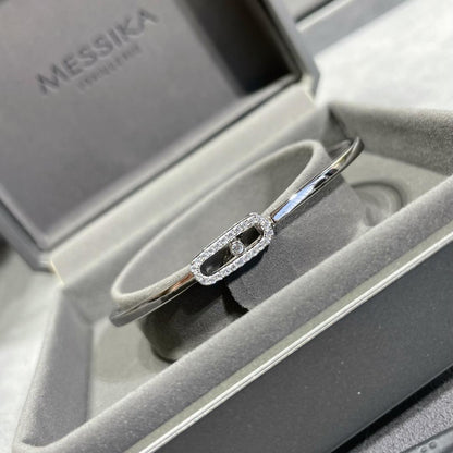 [Eterna Jewels]Move Uno pavé flex bangle medium