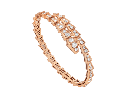 [Eterna Jewels]SERPENTI BRACELET 6.8MM PINK GOLD DIAMOND