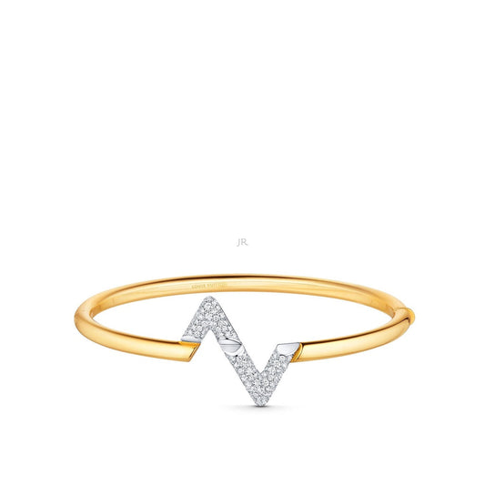 [Eterna Jewels]VOLTE UPSITE DOWN GOLD DIAMOND BRACELET