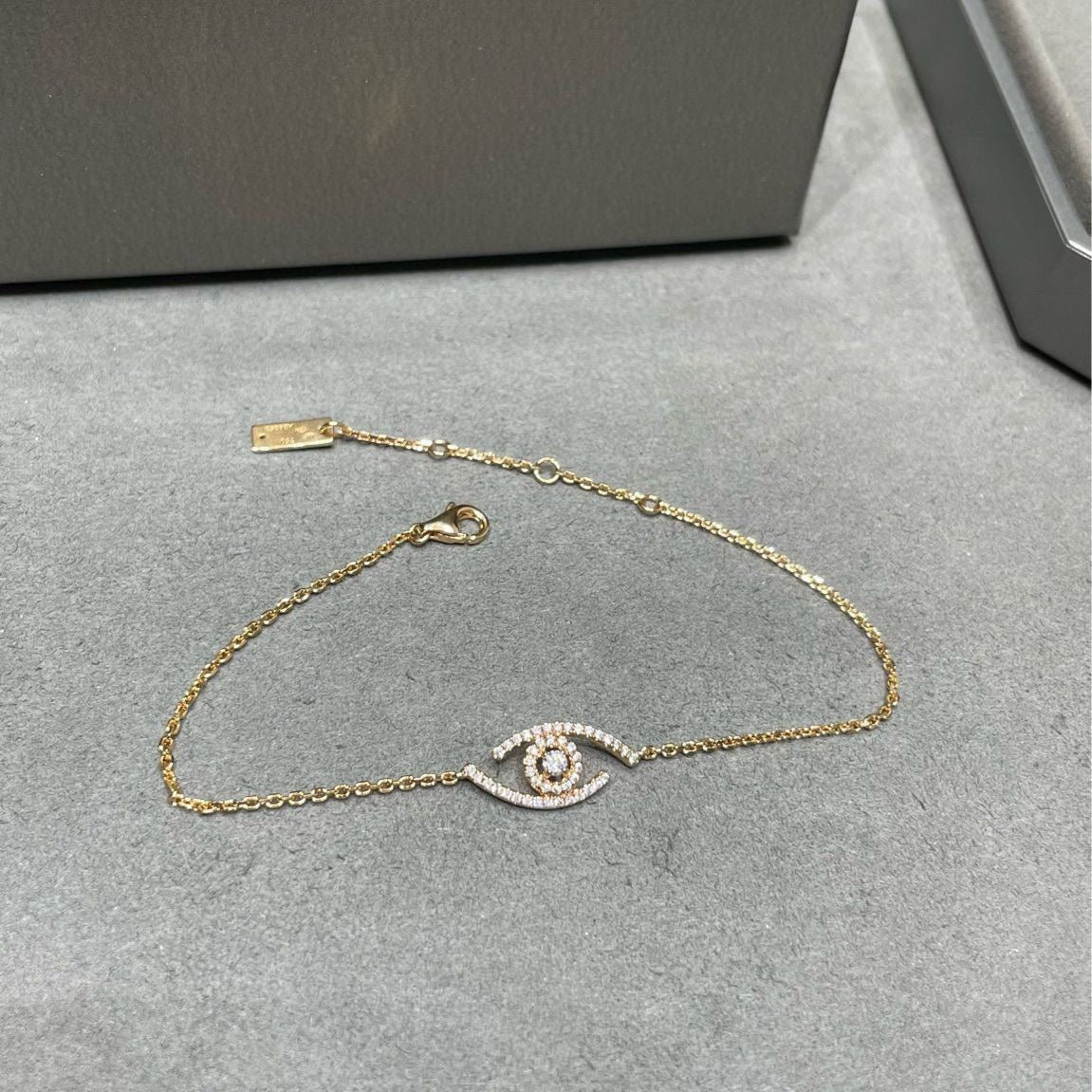 [Eterna Jewels]Lucky Eye Pave-Set Diamond Bracelet