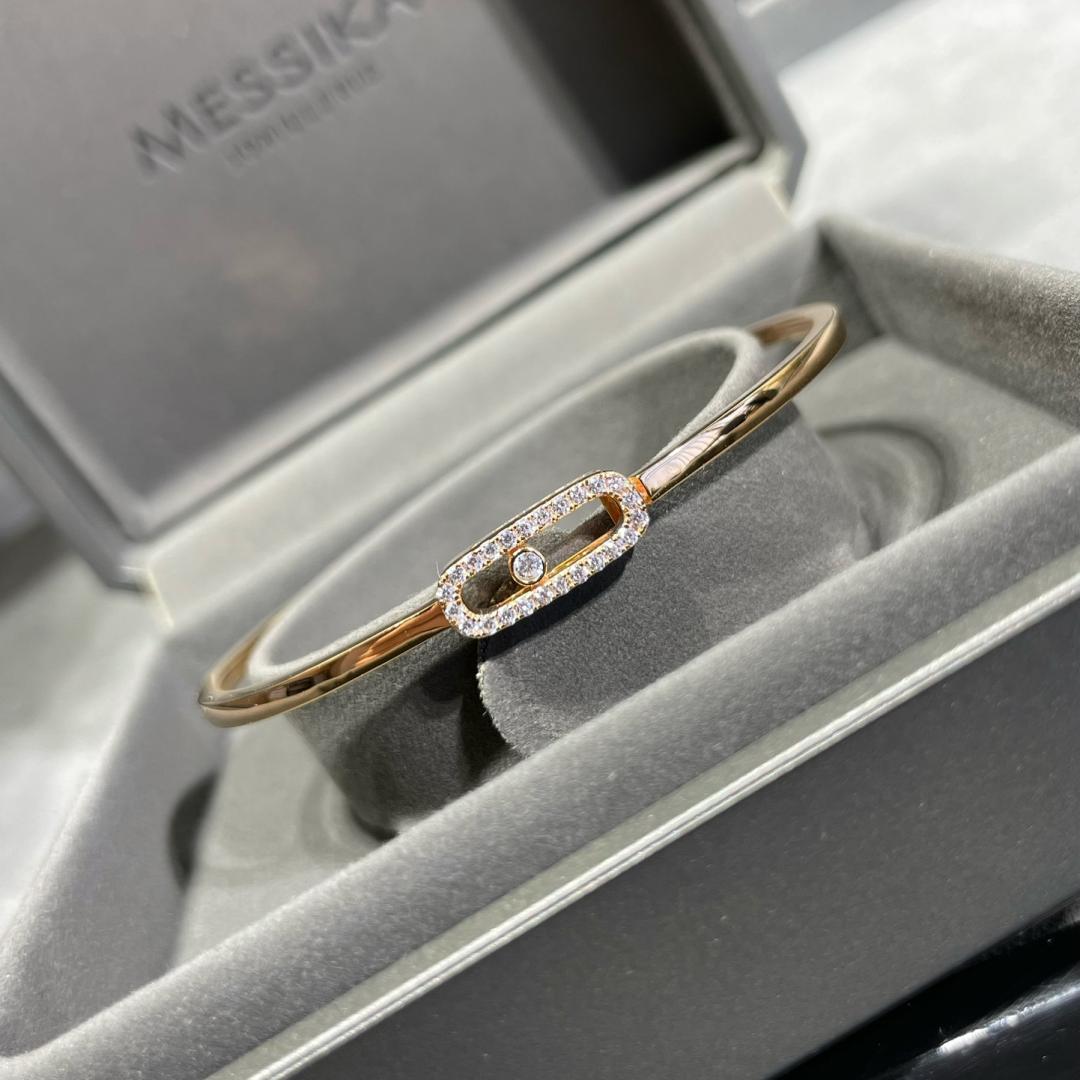 [Eterna Jewels]Move Uno pavé flex bangle medium