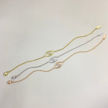 [Eterna Jewels]Lucky Eye Pave-Set Diamond Bracelet
