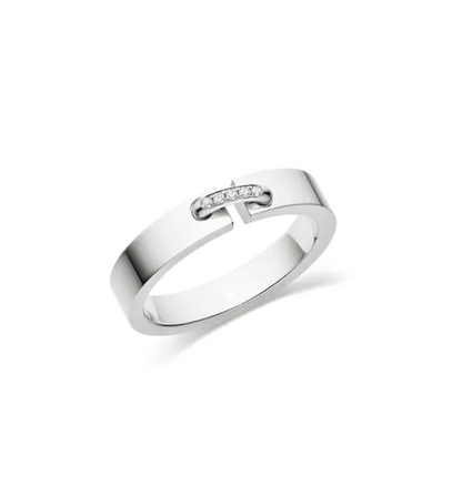 [Eterna Jewels]ALLIANCE LIENS VIDENCE DIAMOND 4MM RING