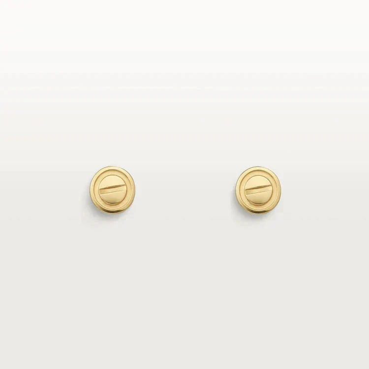 [Eterna Jewels]LOVE EARRINGS GOLD 10MM