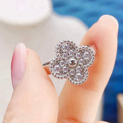 [Eterna Jewels]CLOVER DIAMOND RING