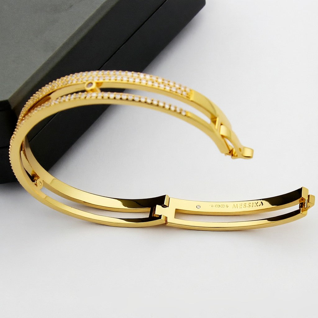 [Eterna Jewels]Move Romane pavé bangle