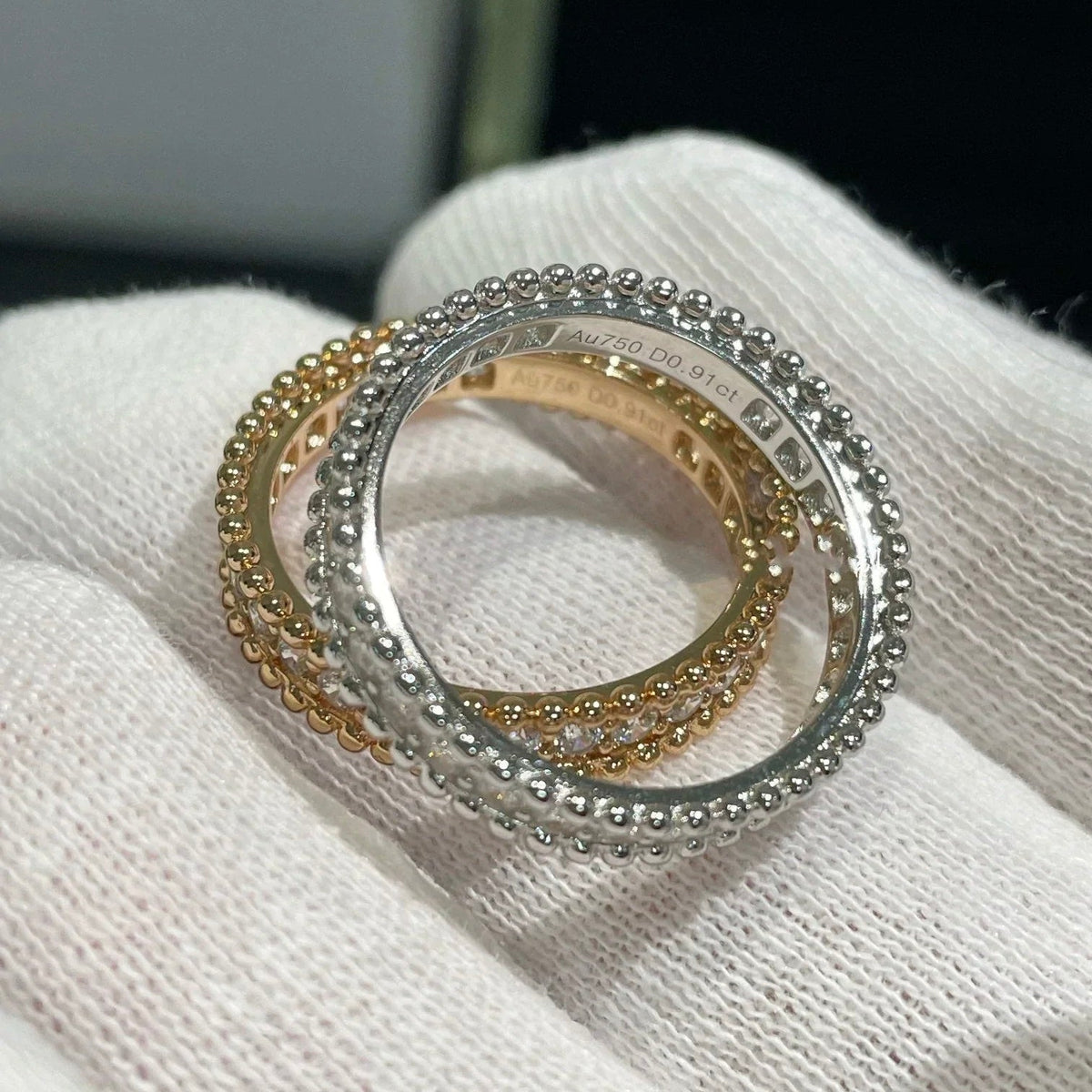 [Eterna Jewels]PERLEE DIAMOND ROSE GOLD RING