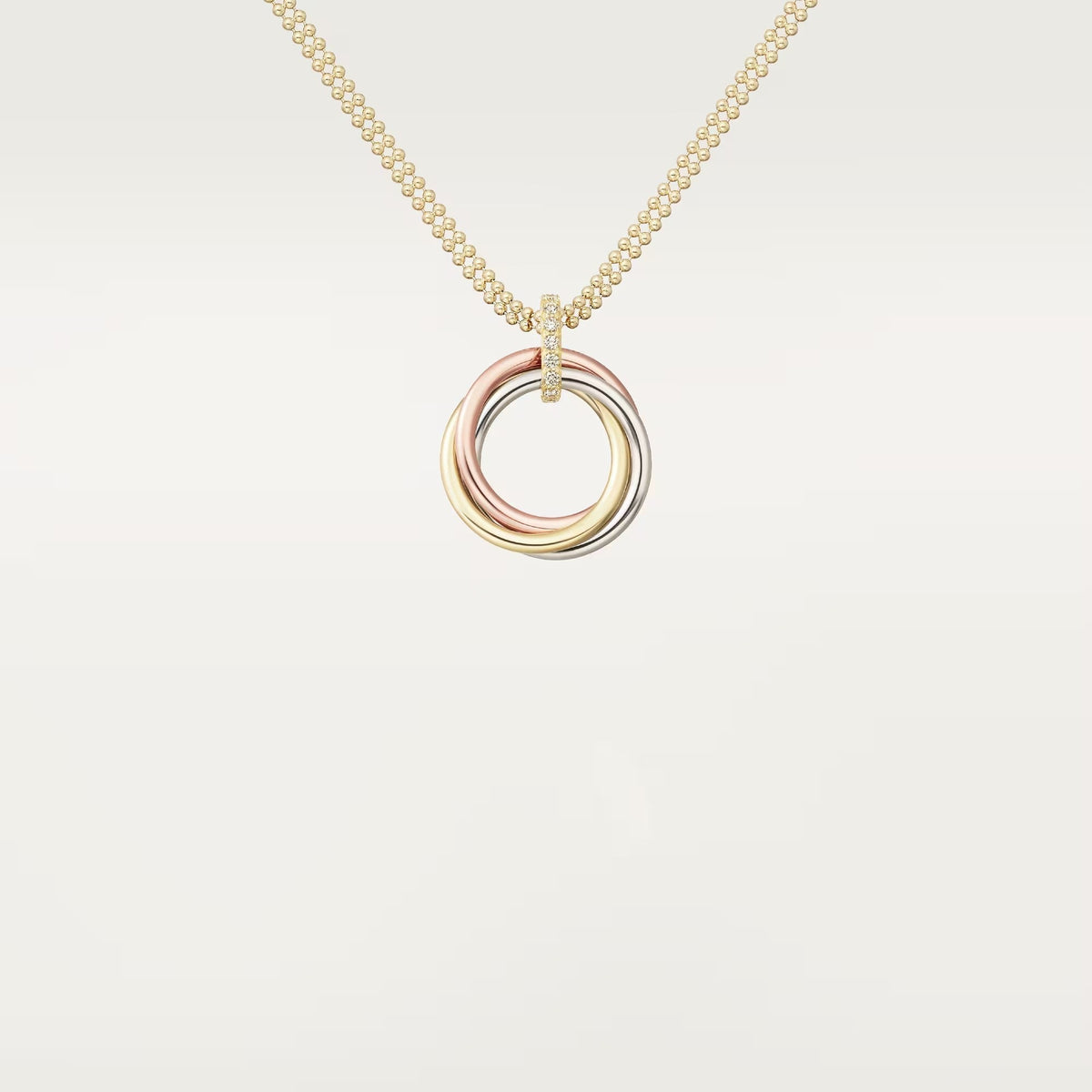 [Eterna Jewels]TRINITY MEDIUM  DIAMONDS NECKLACE