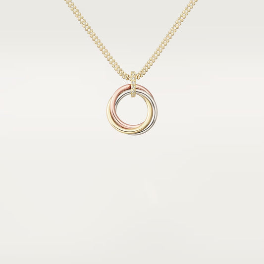 [Eterna Jewels]TRINITY MEDIUM  DIAMONDS NECKLACE