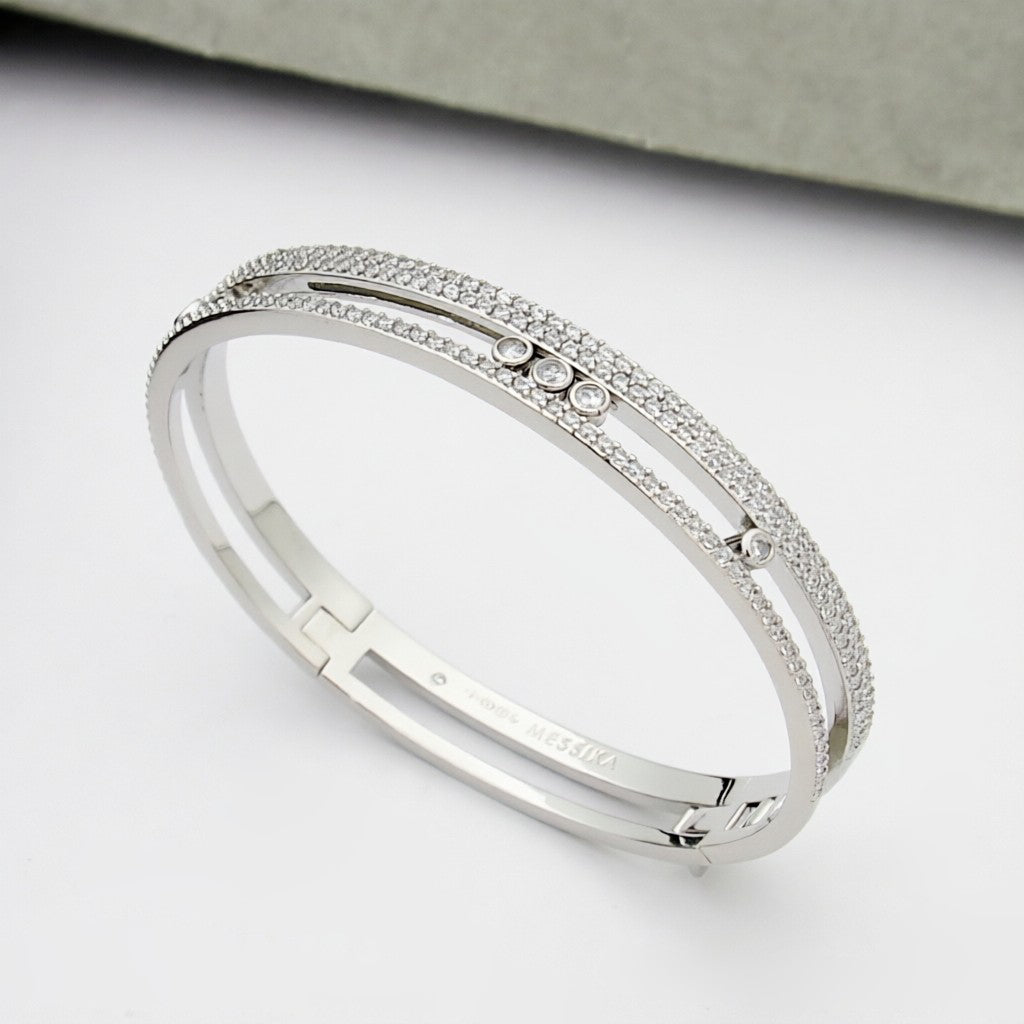 [Eterna Jewels]Move Romane pavé bangle