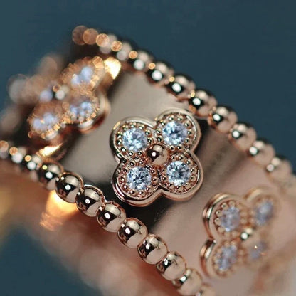 [Eterna Jewels]CLOVER KALEIDOSCOPE RING 10MM