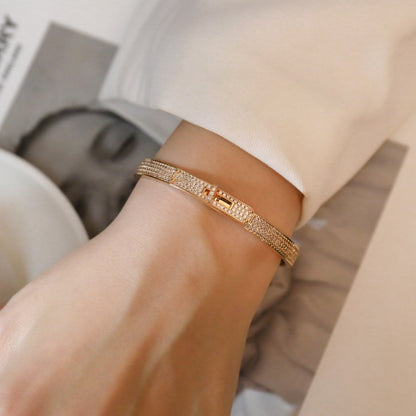 [Eterna Jewels]KELLY BRACELET DIAMOND PAVED