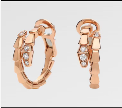 [Eterna Jewels]SERPENTI EARRINGS DIAMOND