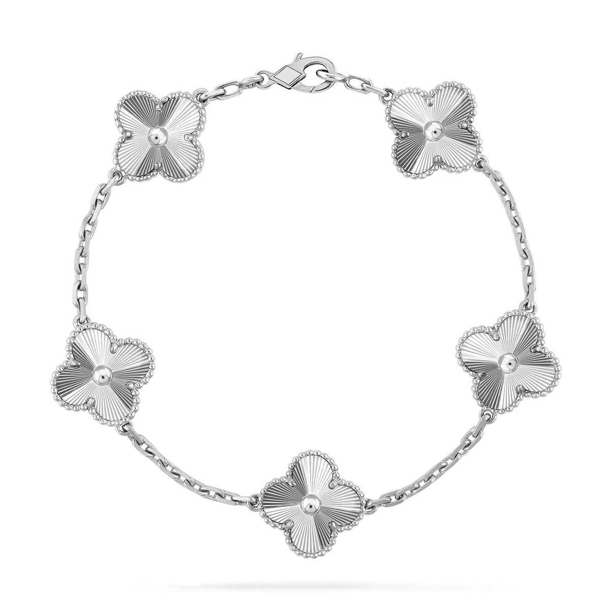 [Eterna Jewels] CLOVER 5 MOTIF LASER BRACELET COLLECTION