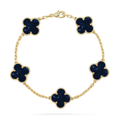 [Eterna Jewels]CLOVER 5 MOTIF PIETERSITE BRACELET COLLECTION