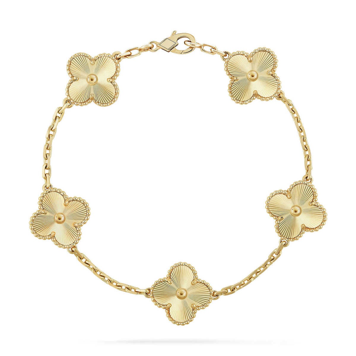 [Eterna Jewels] CLOVER 5 MOTIF LASER BRACELET COLLECTION