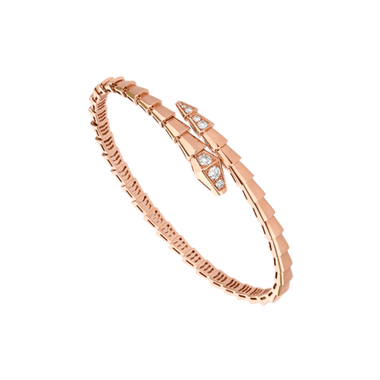 [Eterna Jewels]SERPENTI BRACELET DIAMONDS PINK GOLD