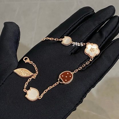 [Eterna Jewels]LUCKY SPRING 5 MOTIF BRACELET