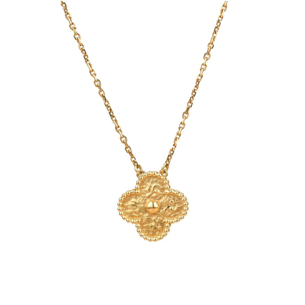 [Eterna Jewels]CLOVER 15MM  BRONZING NECKLACE