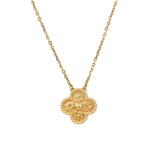 [Eterna Jewels]CLOVER 15MM  BRONZING NECKLACE