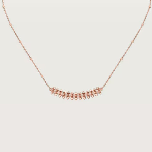 [Eterna Jewels]CLASH  SMALL FULL DIAMOND NECKLACE