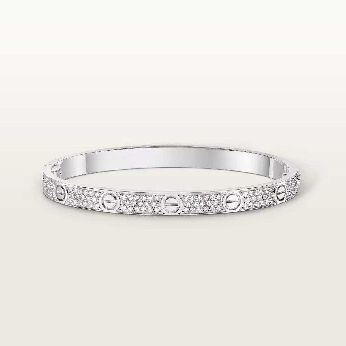 [Eterna Jewels]LOVE BRACELET 4.8MM DIAMOND-PAVED