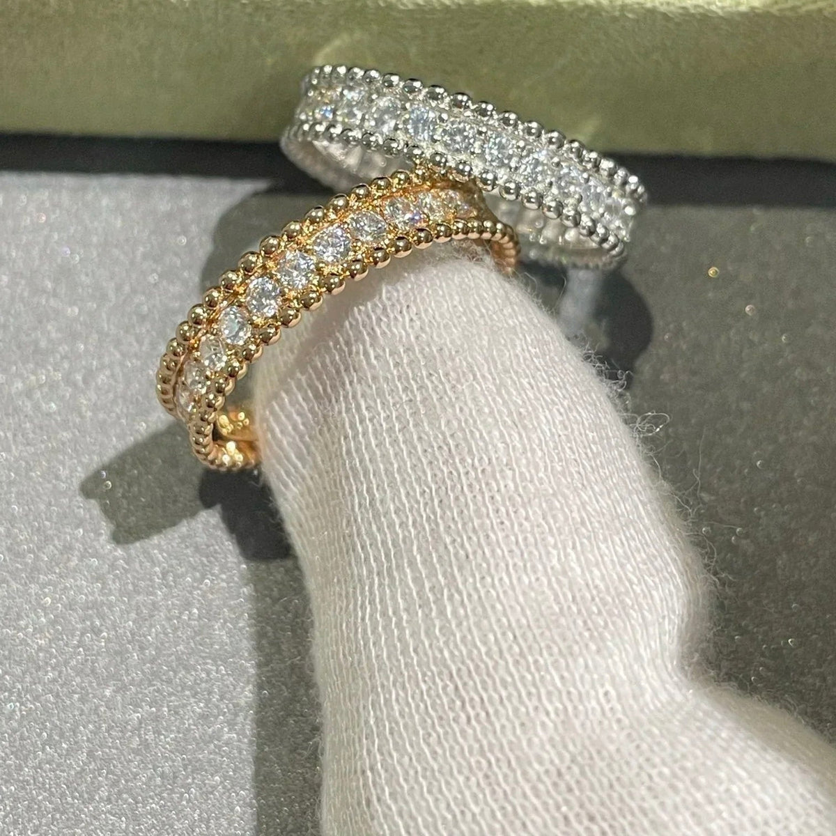 [Eterna Jewels]PERLEE DIAMOND ROSE GOLD RING