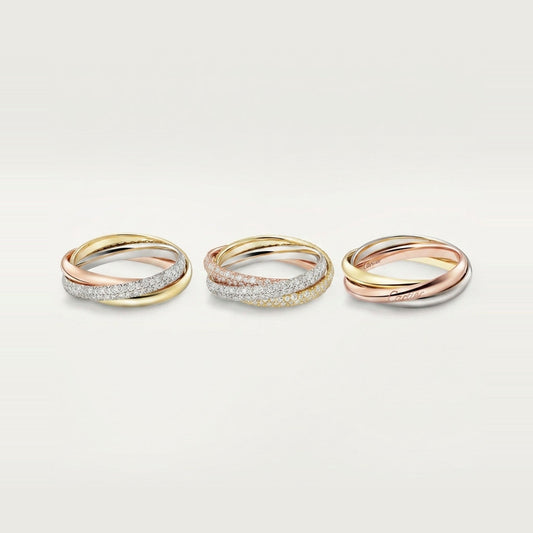 [Eterna Jewels]TRINITY 2.5MM RING COLLECTION