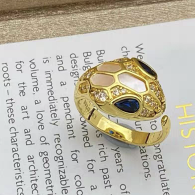 [Eterna Jewels]BRAND NEW ASSORTED SNAKE HEAD MOTHER OF PEARL RINGS