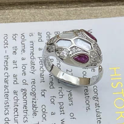 [Eterna Jewels]BRAND NEW ASSORTED SNAKE HEAD MOTHER OF PEARL RINGS
