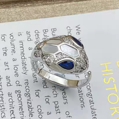 [Eterna Jewels]BRAND NEW ASSORTED SNAKE HEAD MOTHER OF PEARL RINGS