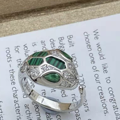 [Eterna Jewels]BRAND NEW ASSORTED SNAKE HEAD MALACHITE RINGS