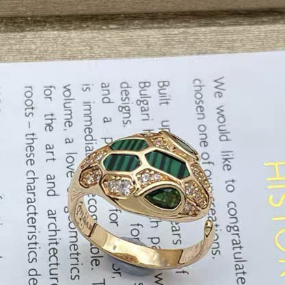 [Eterna Jewels]BRAND NEW ASSORTED SNAKE HEAD MALACHITE RINGS