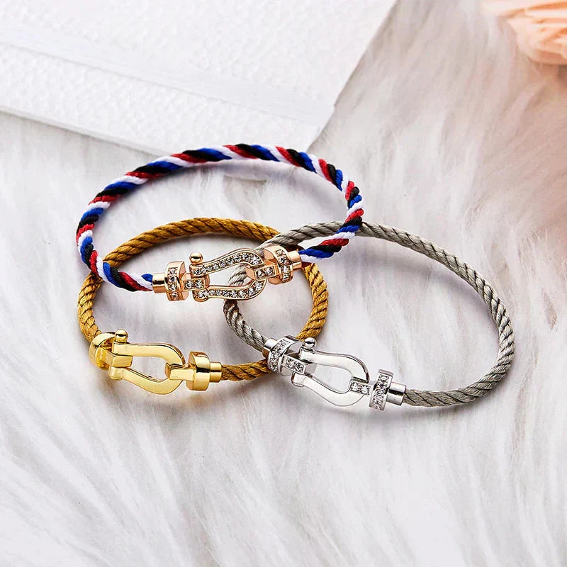 [Eterna Jewels]FORCE LARGE HORSESHOE NO DIAMOND BRACELET GOLD