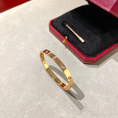 [Eterna Jewels]LOVE BRACELET 6.1MM 10 DIAMONDS