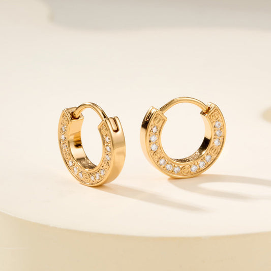 [Eterna Jewels]LOVE DIAMOND EARRINGS
