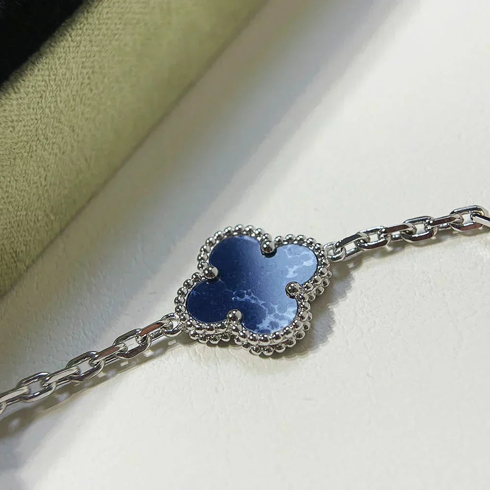 [Eterna Jewels]CLOVER 5 MOTIF PIETERSITE BRACELET COLLECTION