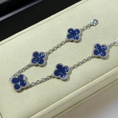 [Eterna Jewels]CLOVER 5 MOTIF PIETERSITE BRACELET COLLECTION