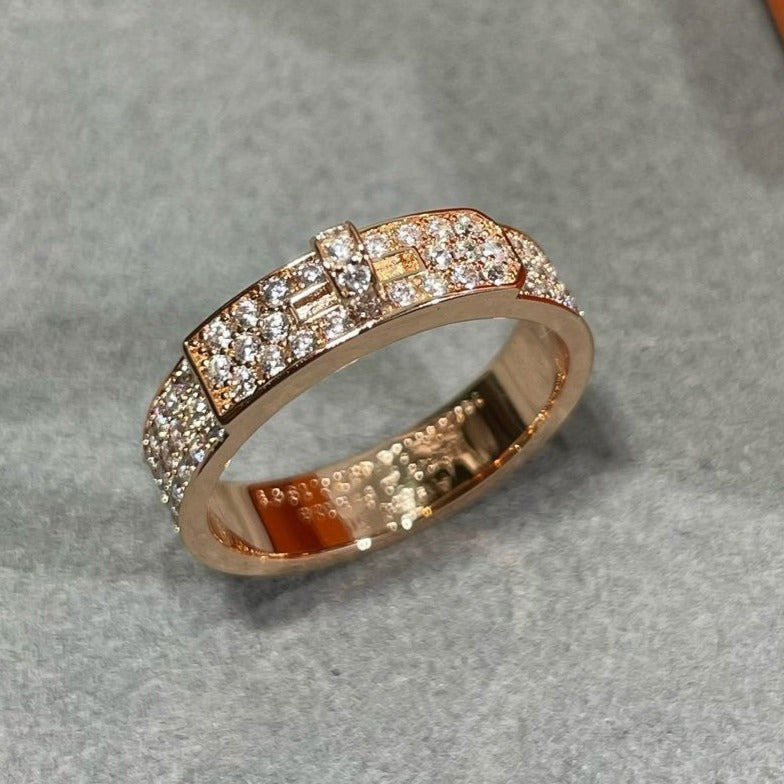 [Eterna Jewels]KELLY PINK GOLD DIAMOND RING